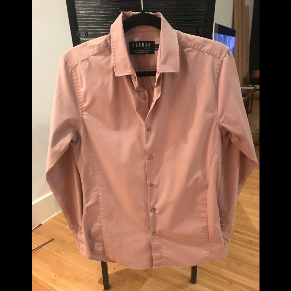Pink Topman button up